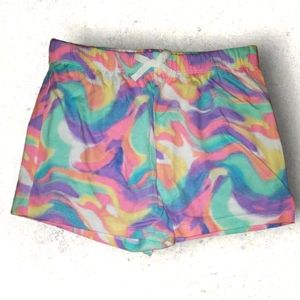 💖👩👧👦Girls Tie Dye Shorts (Size Lg & XXL)